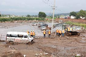Heavy Rainfall Triggered Mountain Torrents - China