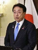 Japan's chief tariff negotiator in Washington
