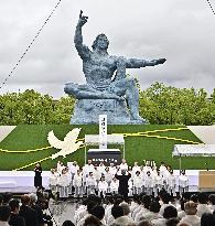 80th A-bomb anniversary in Nagasaki