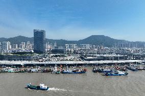 Zhoushan International Aquatic Swimming Crabs Harvest