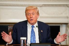 Donald Trump Meets Armenian And Azerbaijan Leaders - Washington