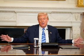 Donald Trump Meets Armenian And Azerbaijan Leaders - Washington