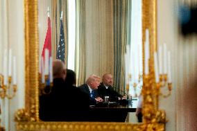 Donald Trump Meets Armenian And Azerbaijan Leaders - Washington