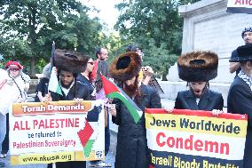 Rise Up For Gaza Protest - NYC