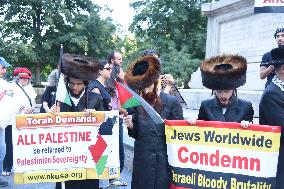Rise Up For Gaza Protest - NYC