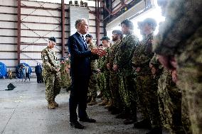 PM Mark Carney Visits Canadian Forces Base - Canada
