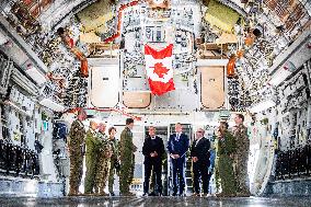 PM Mark Carney Visits Canadian Forces Base - Canada