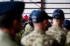 PM Mark Carney Visits Canadian Forces Base - Canada