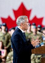 PM Mark Carney Visits Canadian Forces Base - Canada