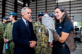 PM Mark Carney Visits Canadian Forces Base - Canada