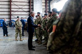 PM Mark Carney Visits Canadian Forces Base - Canada