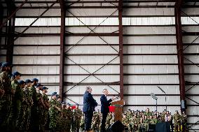 PM Mark Carney Visits Canadian Forces Base - Canada