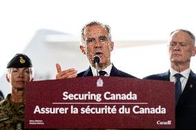 PM Mark Carney Visits Canadian Forces Base - Canada