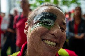 Police Clash With Pro Palestine Protesters - Netherlands