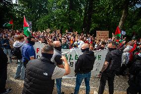 Police Clash With Pro Palestine Protesters - Netherlands