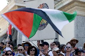 Global Rally For Gaza - Madrid