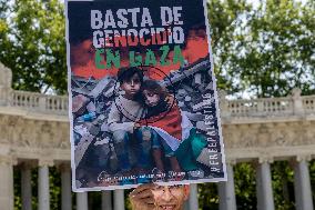 Global Rally For Gaza - Madrid