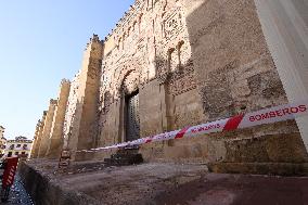 Fire In The Mosque Of Cordoba Completely Extinguished - Spain
