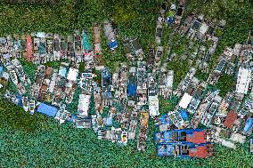 Abandoned Fishing Boats Ecological Protection