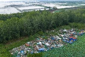 Abandoned Fishing Boats Ecological Protection