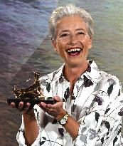 Locarno Film Festival - Emma Thompson Receives Lifetime Achievement Award