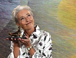 Locarno Film Festival - Emma Thompson Receives Lifetime Achievement Award