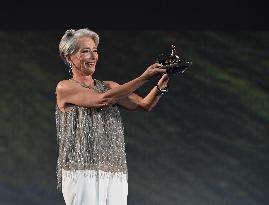 Locarno Film Festival - Emma Thompson Receives Lifetime Achievement Award