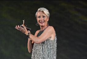 Locarno Film Festival - Emma Thompson Receives Lifetime Achievement Award