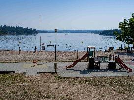 Cyanobacteria Suspected At The Lac de Pareloup - Aveyron