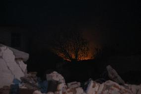 Wildfires in Canakkale - Turkey