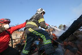 Wildfires in Canakkale - Turkey
