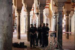 Fire In The Mosque Of Cordoba Completely Extinguished - Spain