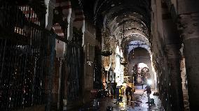 Fire In The Mosque Of Cordoba Completely Extinguished - Spain