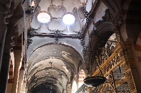 Fire In The Mosque Of Cordoba Completely Extinguished - Spain
