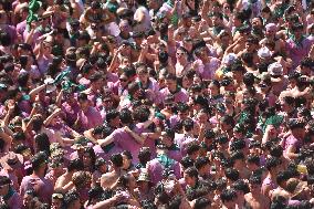 Chupinazo of the Fiestas of San Lorenzo in Huesca - Spain