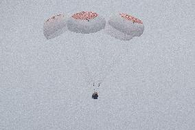 NASA’s SpaceX Crew-10 Splashdown