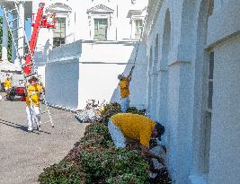 Maintenance Work at the White House