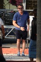 Jean-Luc Reichmann Playing Petanque - Saint Tropez