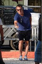 Jean-Luc Reichmann Playing Petanque - Saint Tropez