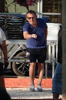 Jean-Luc Reichmann Playing Petanque - Saint Tropez