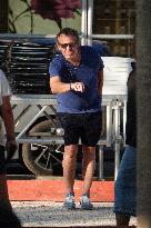 Jean-Luc Reichmann Playing Petanque - Saint Tropez