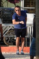 Jean-Luc Reichmann Playing Petanque - Saint Tropez