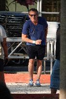 Jean-Luc Reichmann Playing Petanque - Saint Tropez