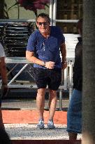 Jean-Luc Reichmann Playing Petanque - Saint Tropez