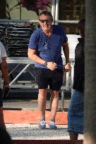 Jean-Luc Reichmann Playing Petanque - Saint Tropez