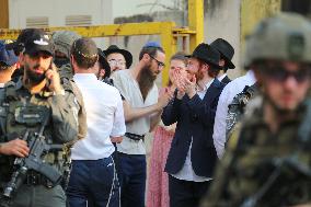Israeli Settlers in Hebron Old City - West Bank