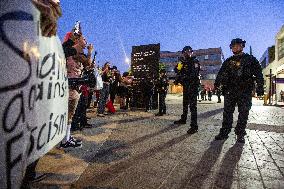 Tensions Rise at Anti ICE Protest - LA