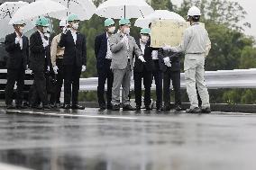 Interim storage facility near Fukushima plant