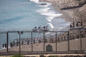 Migrant Boat Arrives In Ceuta - Spain