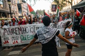 Moviment Global a Gaza Protest - Barcelona